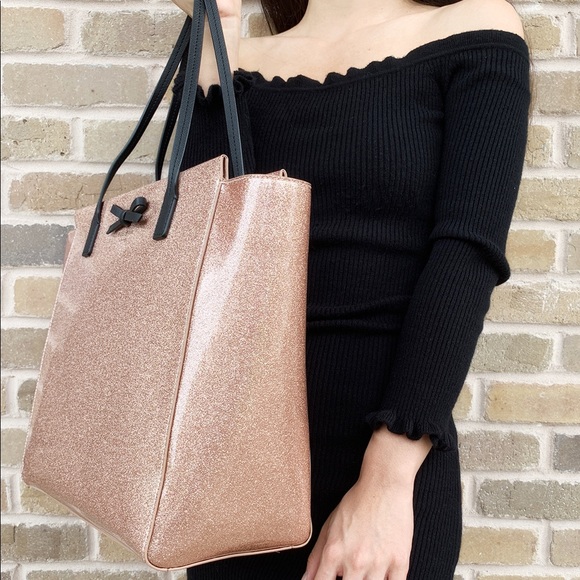 ‼️SALE‼️ Kate spade large tote wallet rose gold - Picture 4 of 6